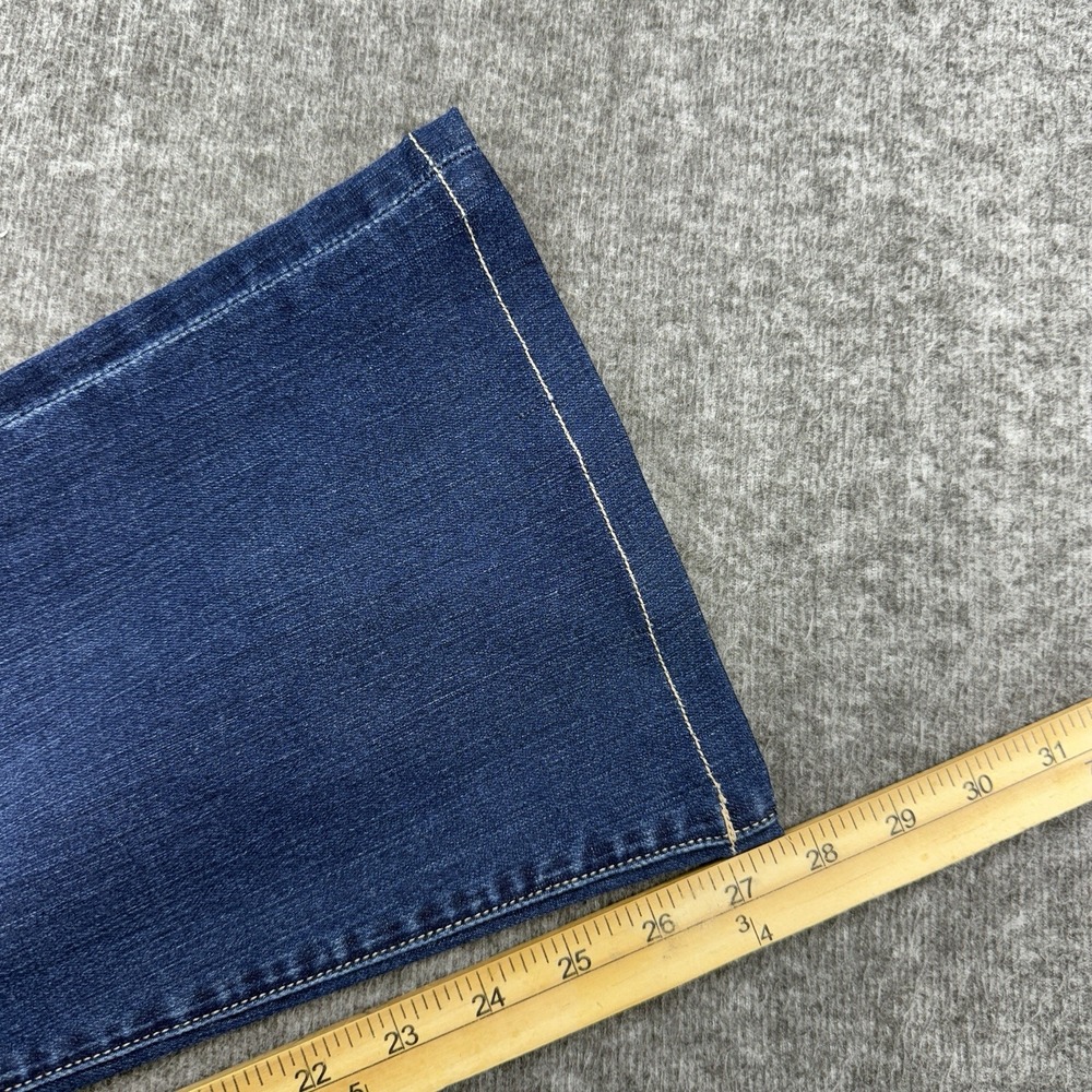 FRAME Le High Flare Jeans high rise flared fitted Blue Size 27 - Picture 7 of 9